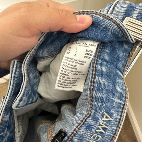 American Eagle Next Level Stretch Super Hi-Rise Jegging Women Size 2 - Picture 6 of 6
